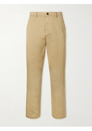 Barena - Straight-Leg Cotton-Gabardine Trousers - Men - Neutrals - IT 44