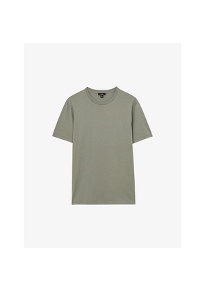 Mens Reiss Bless Crew-Neck Short-Sleeve Cotton-Jersey T-Shirt