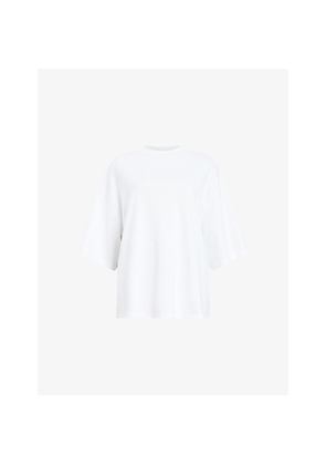 Womens Allsaints Amelie Relaxed-Fit Short-Sleeve Cotton T-Shirt