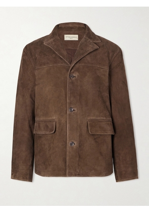 Officine Générale - Erickson Suede Jacket - Men - Brown - XS