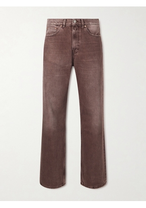 Our Legacy - Third Cut Straight-Leg Pigment-Dyed Jeans - Men - Brown - UK/US 28