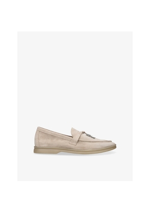 Womens Steve Madden Portland Suede Loafers