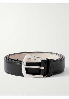 Brunello Cucinelli - 3cm Leather Belt - Men - Black - EU 90
