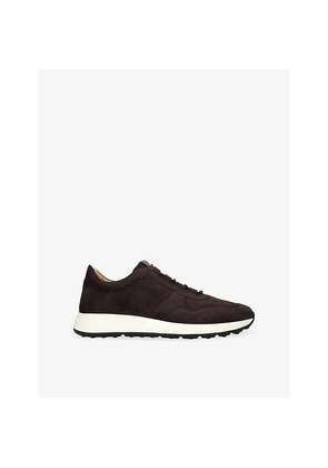 Mens TODS Nuovo Allacciato Sportivo 79K Suede Trainers