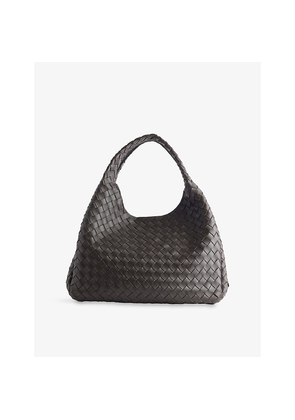 Womens Bottega Veneta Campana Large Leather Shoulder Bag