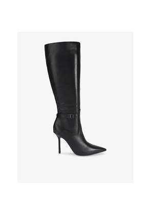 Womens KG Kurt Geiger Heeled Leather Knee-High Boots