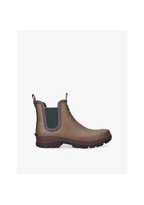 Mens Paul Smith Loves Barbour Rubber Ankle Wellington Boots