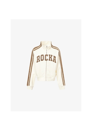 Womens Ru & Rocka City Stripe Cotton Jacket