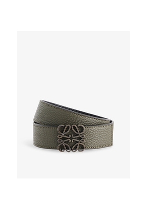 Mens Loewe Reversible Anagram Leather Belt