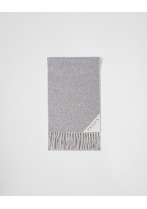 Double cashmere scarf