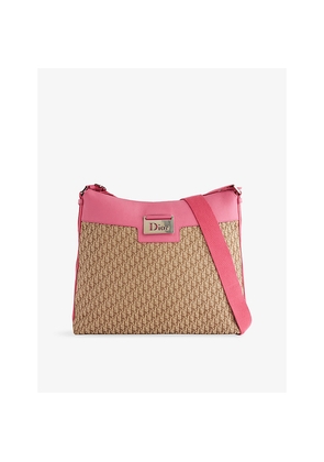 Womens Reselfridges Diorissimo Trotter Canvas Flap Crossbody