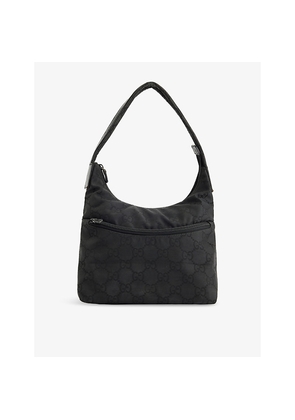 Womens Reselfridges Pre-Loved Gucci GG Canvas Shoulder Bag