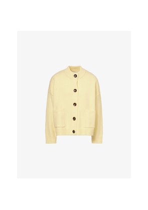 Womens Sisters & Seekers Round-Neck Knitted Cardigan