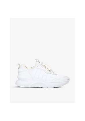 Womens UGG La Daze Canvas and Leather Trainers