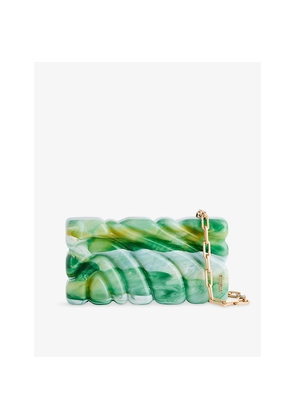 Womens Cult Gaia Aura Acrylic Clutch