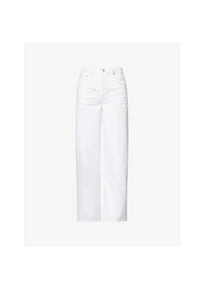 Womens Citizens Of Humanity Ayla Baggy Wide-Leg Denim Jeans