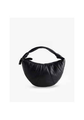 Womens Lemaire Fortune Croissant Leather Shoulder Bag