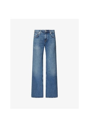 Womens Citizens Of Humanity Nora Trouser-Leg Denim Jeans