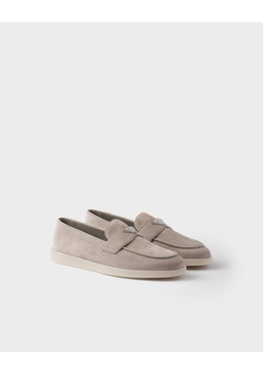 Suede loafers