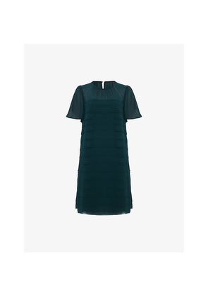 Womens Phase Eight Fallon Layered Woven Mini Dress