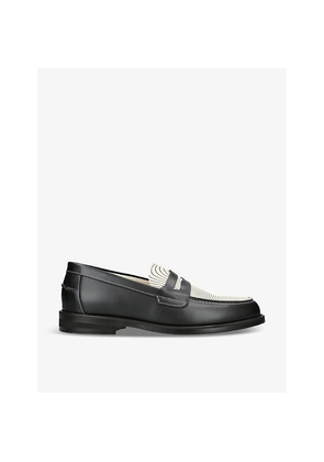 Mens Duke & Dexter Wilde Leather Penny Loafers