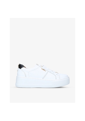 Womens Carvela Jealous Lace-Up Knitted Trainers