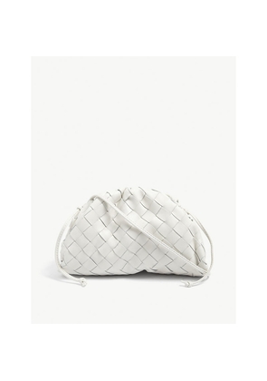 Womens Bottega Veneta The Pouch Small Intrecciato Leather Cross-Body Bag