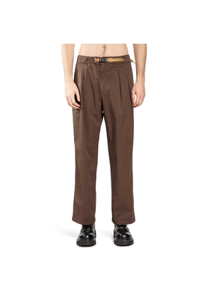 Belted Chinos