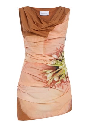 Significant Other Shiloh Draped Cotton Mini Dress - Moda Operandi