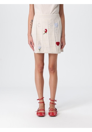 Skirt TWINSET Woman color Yellow Cream