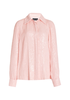 Sergio Hudson Hand-Embroidered Top - Moda Operandi