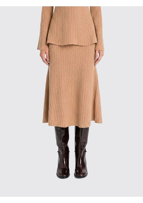 Skirt TWINSET Woman color Camel