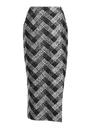 Elie Saab Embroidered Tulle Midi Skirt - Moda Operandi