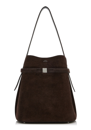 Toteme Belted Suede Bucket Bag - Moda Operandi