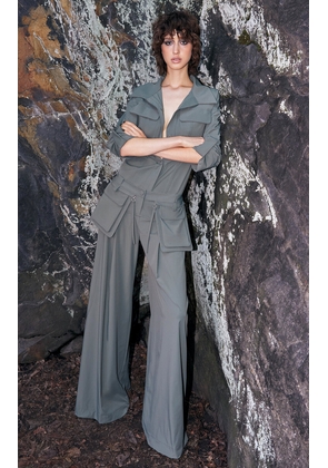 MARIA ELENA VILLAMIL Ciclo Wide-Legged Trousers - Moda Operandi