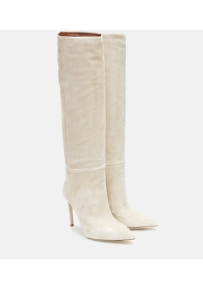 Paris Texas Suede knee-high boots