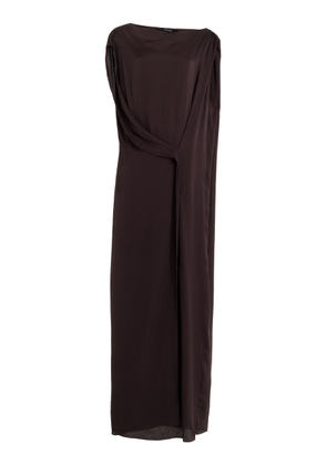 BONDI BORN Ardea Draped Rayon-Jersey Maxi Dress - Moda Operandi