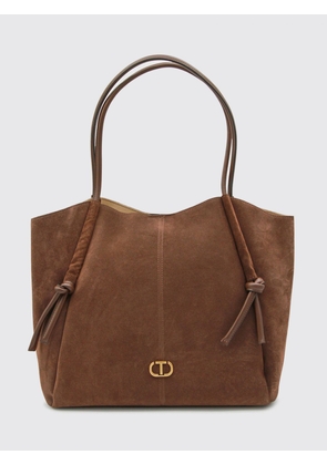 Tote Bag TWINSET Woman color Coffee