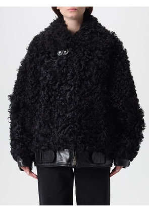 Fur Coat GOLDEN GOOSE Woman color Black