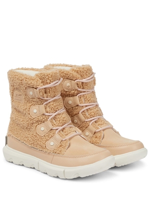 Sorel Joan shearling ankle boots