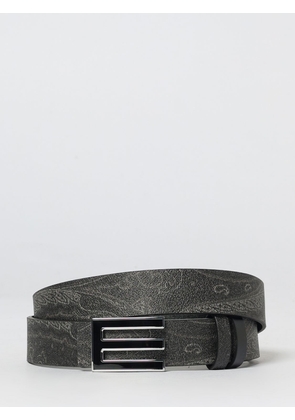 Belt ETRO Men color Black