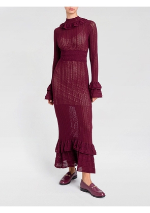 Dress TWINSET Woman color Burgundy