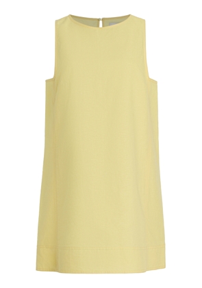 Matteau Exclusive Linen-Cotton Mini Shift Dress - Moda Operandi