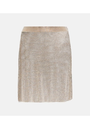 Giuseppe di Morabito Crystal-embellished miniskirt
