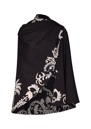 Johanna Ortiz Interior Voyages Crepe Cape - Moda Operandi