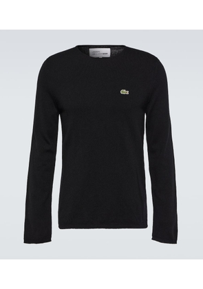 Comme des Garcons Shirt x Lacoste wool sweater