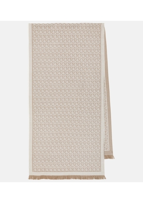 Ferragamo Gancini wool scarf