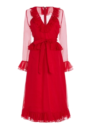 Valentino Garavani Silk-Organza Dress - Moda Operandi