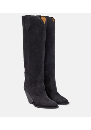 Isabel Marant Lomero suede knee-high boots
