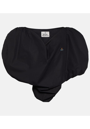 Vivienne Westwood Heart cotton crop top